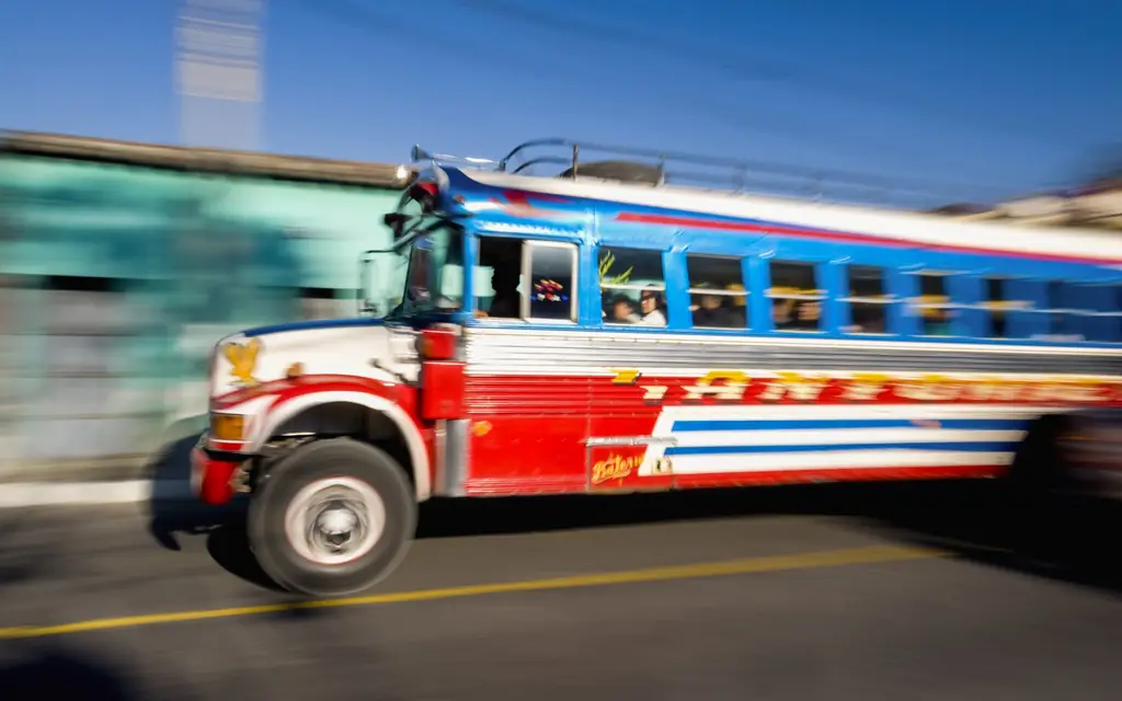 Куриные автобусы, Гватемала Сити, Гватемала