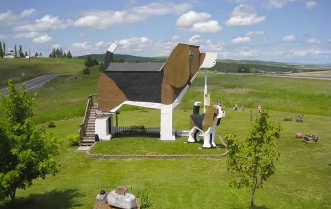 Dog Bark Park Inn, USA - weird hotels gallery