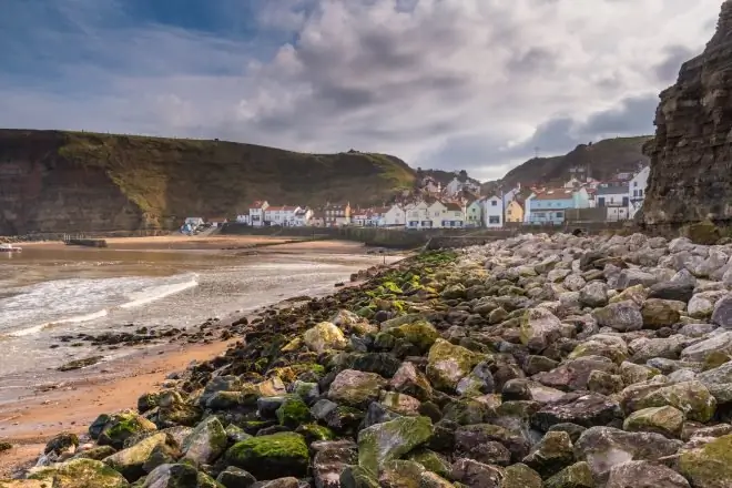 Staithes Harbour, Северный Йоркшир