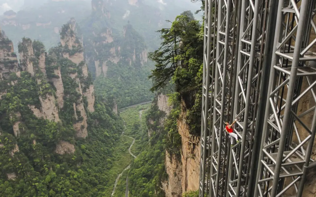 Лифт Бейлонг, Чжанцзяцзе, Китай