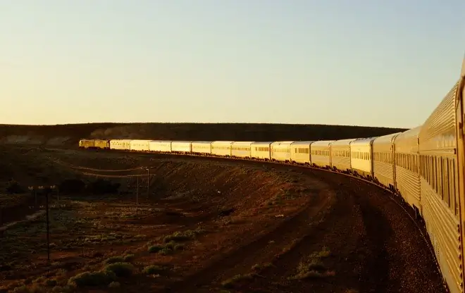 The Ghan train, Northern Territory, Australia