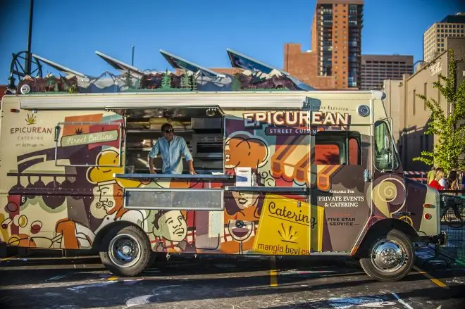 Продовольственный грузовик в Денвере