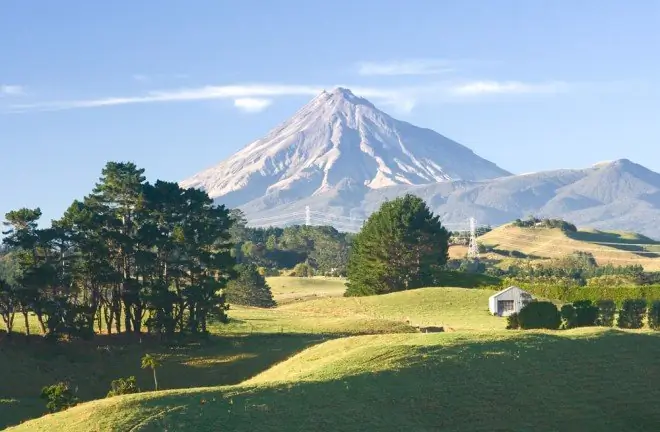 Новая Зеландия, Таранаки, Гора Эгмонт, Гора Таранаки, Нью-Плимут