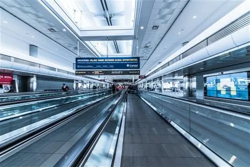 Ванные комнаты в аэропортах становятся чище благодаря новой технологии