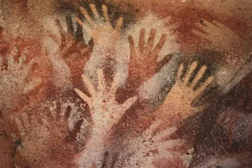 Деталь Пещеры Рук