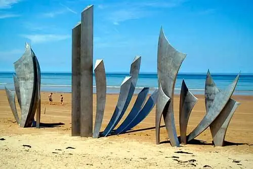 Пляж Омаха в Нормандии Пляж Омаха в Нормандии