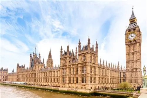 Лондонское здание парламента