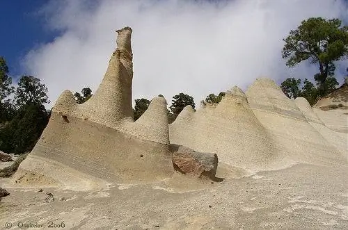 Лунный пейзаж Гранадилья на Тенерифе