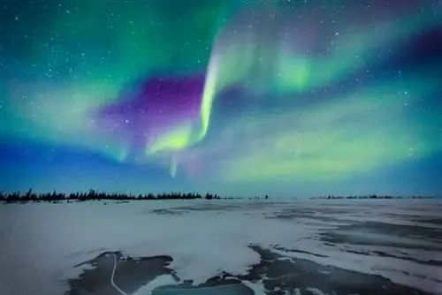 Охота за северным и южным сиянием