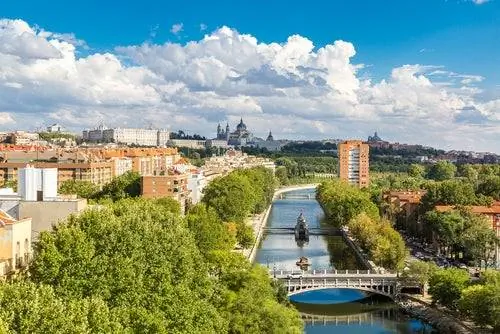 Вид на Мадрид Рио