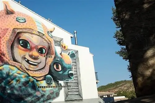 Граффити в Фанзаре