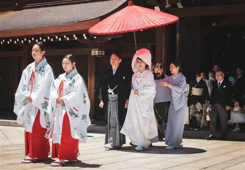 Различные виды кимоно