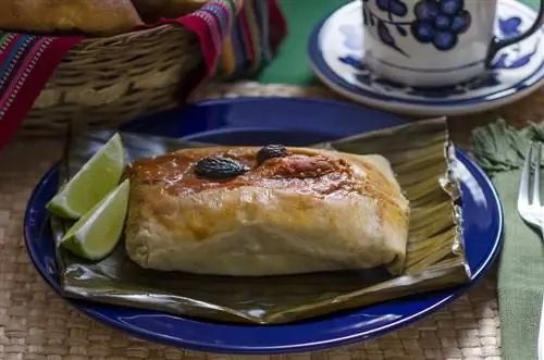 тарелка тамале