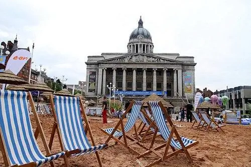 Искусственный пляж Ноттингемской Ривьеры