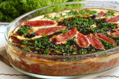 Типичная мусака болгарской кухни
