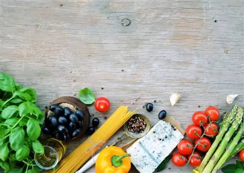Ингредиенты греческой кухни