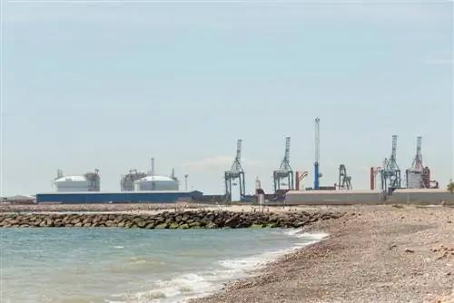 Вид на порт