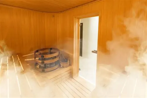 Интерьер сауны