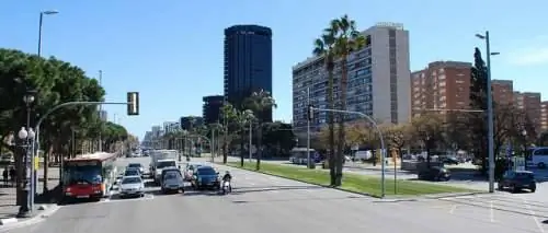 Проспект Диагональ в Барселоне