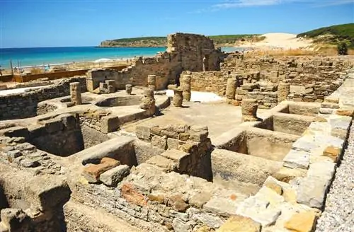 Соляная фабрика в римском городе Баэло Клавдия