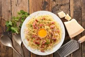 Итальянская паста карбонара