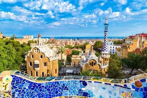 Парк Гуэля в Барселоне