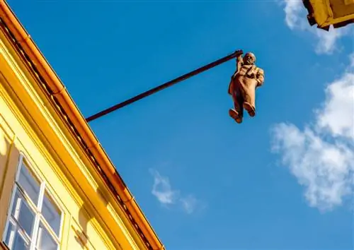 Представительство Зигмунда Фрейда в центре Праги.