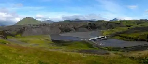 Река Маркарфльот в Исландии.