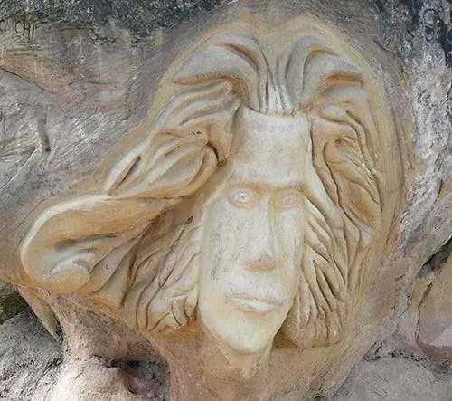 Лицо Бетховена на Маршруте лиц