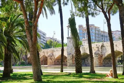 Мосты - главные герои сада Турия.