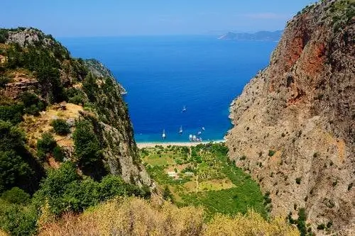 Залив Баттерфляй в Турции