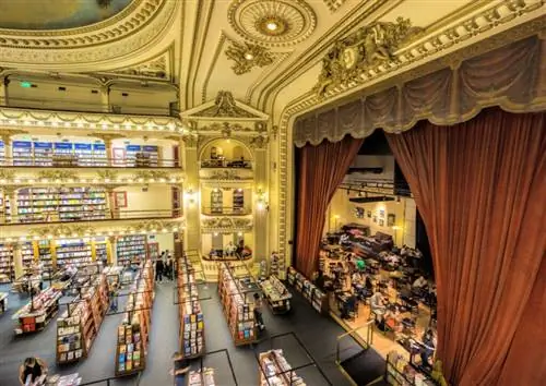 Книжный магазин El Ateneo Grand Splendid когда-то был театром.