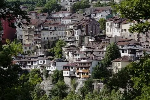 Велико Тырново в Болгарии.