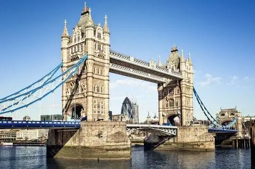 Тауэрский мост в Лондоне, прекрасное произведение инженерной мысли