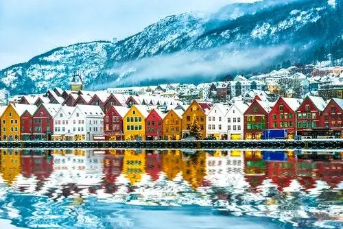 Самые красивые города Норвегии.