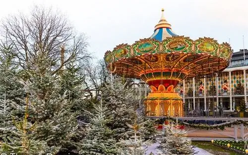 Сады Тиволи в Копенгагене