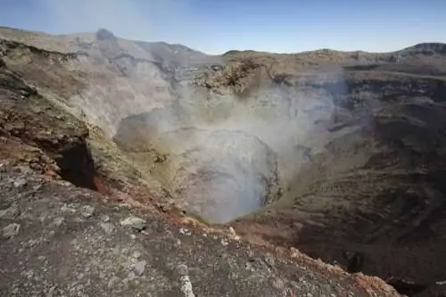 Вулкан Вильяррика в Чили