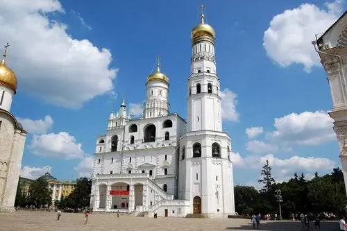 Звонница Ивана Великого в Московском Кремле.