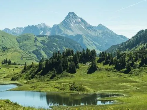 Озеро Кабелезее в Австрии