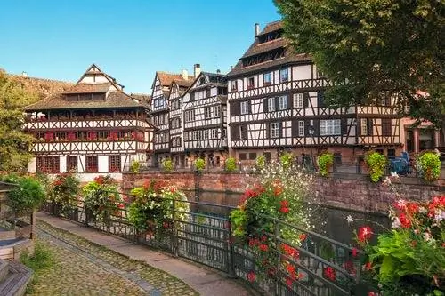 Вид на Страсбург