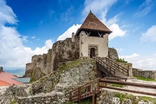 Вышеградский замок в Венгрии.