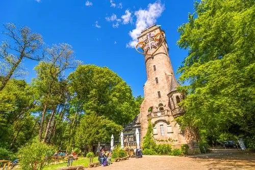 Шпигельслусттурм в Марбурге