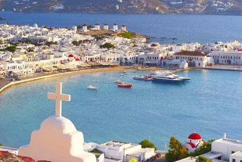 Греческий остров Миконос