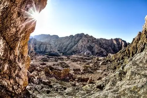 Руины Джульфара, одного из затерянных городов Дубая.