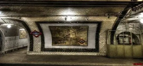 Станция Старый Чамбери в Матро-де-Мадрид