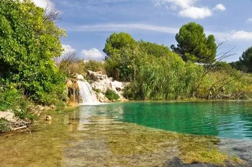 Водопад в лагунах Руйдера