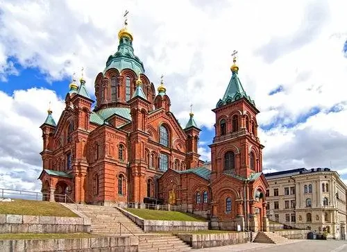 Успенский собор в Хельсинки.