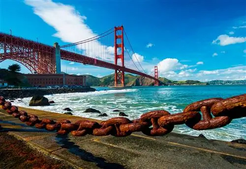 Узнайте об истории Золотых ворот в Сан-Франциско