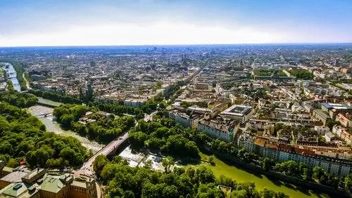 Погода в Мюнхене, вид на город