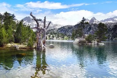 Национальный парк Айгуэстортес зимой